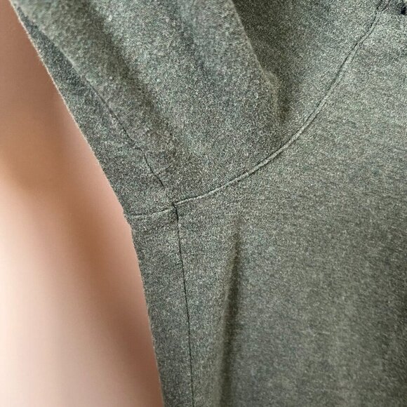 L.L. Bean Organic Cotton Pajama Pants Size XXL Green Lounge Drawstring Comfy - Picture 6 of 9